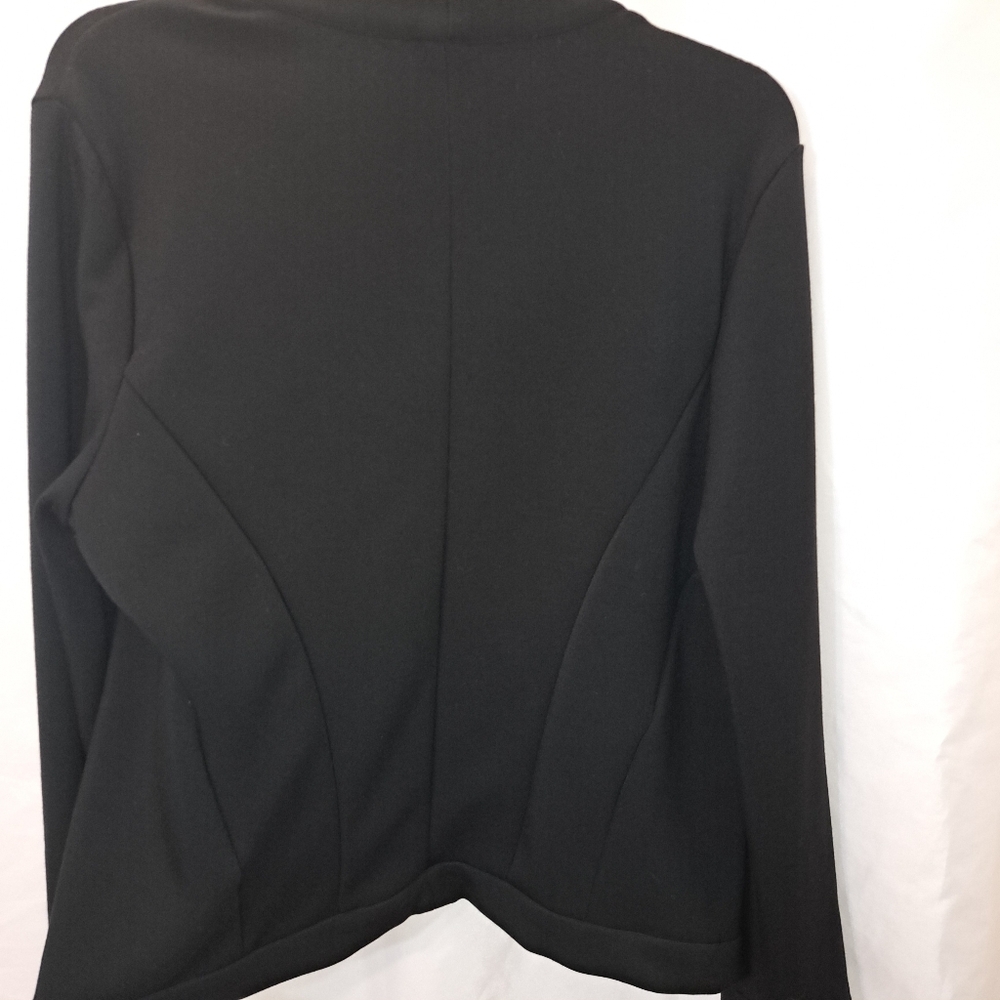 Carolina Belle Black Stretch Jacket Sz Large NWT - Picture 7 of 8